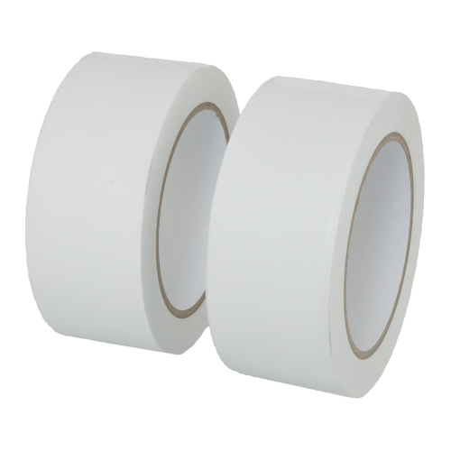 PVC Putzerband "Quer-gerillt", weiß, 50mm x 33m