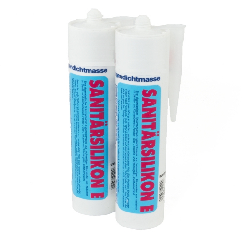Sanitär Silikon, transparent, 310 Gramm