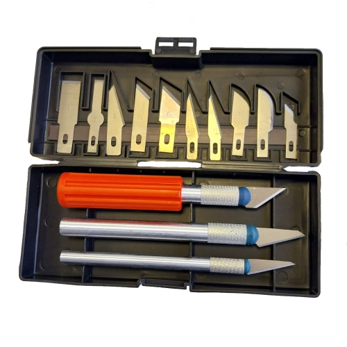 16teiliges Konturenmesser Set