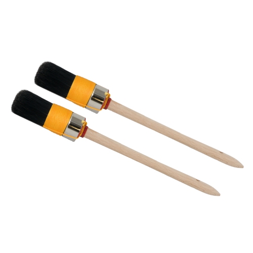 Profi Ringpinsel, rund, schwarz, Größe: 6