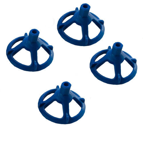 50 Stück Zughauben für Gewindelaschen