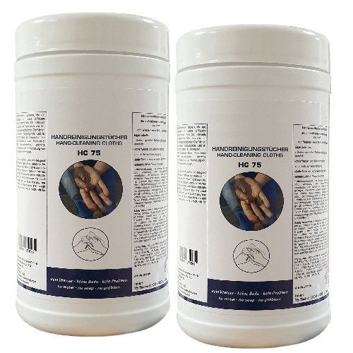 Reinigungstücher im Spendereimer