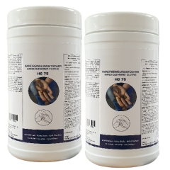 Reinigungstücher im Spendereimer